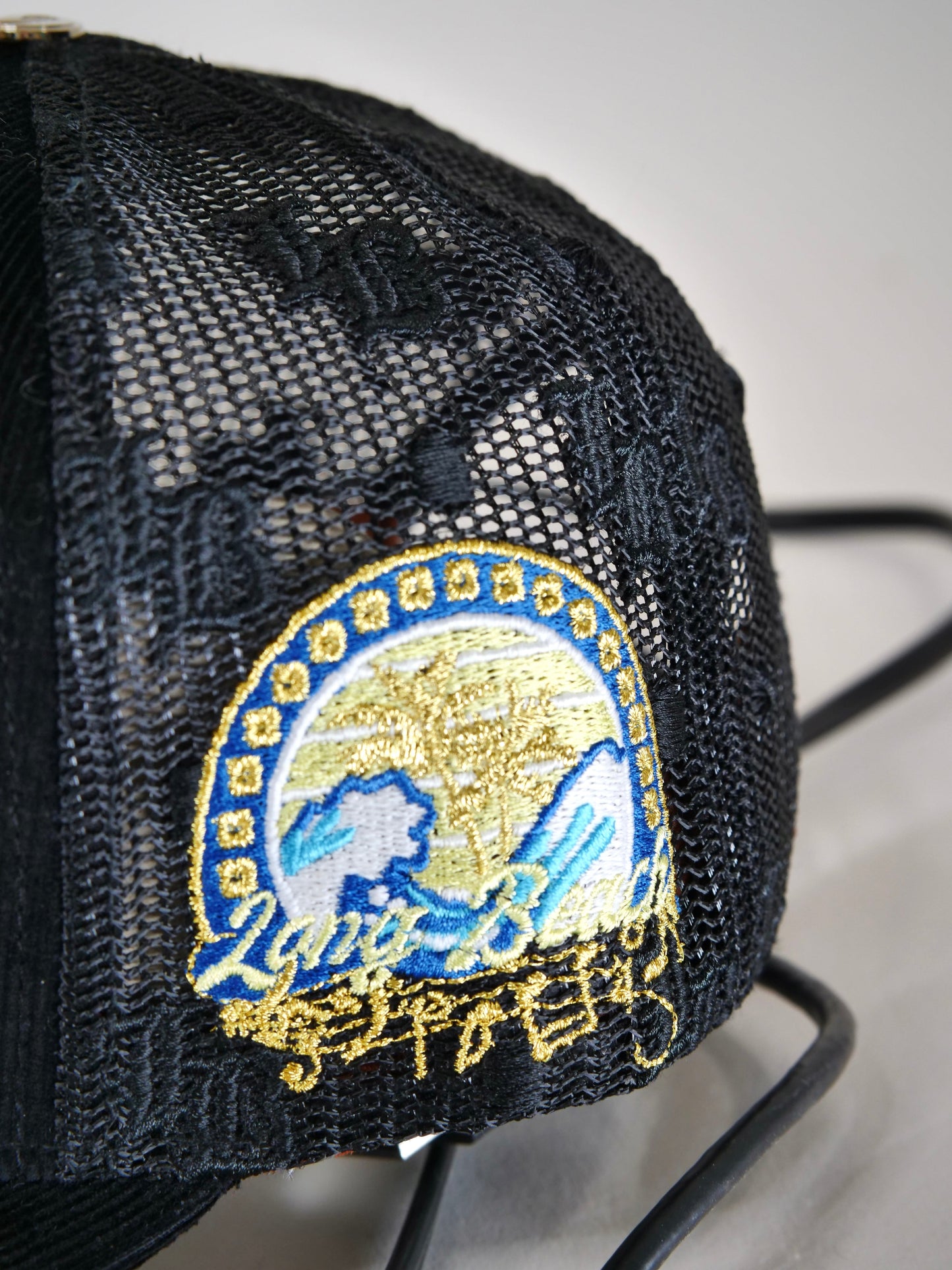OG LB: Live Boundlessly Trucker (Black Corduroy/Mesh)