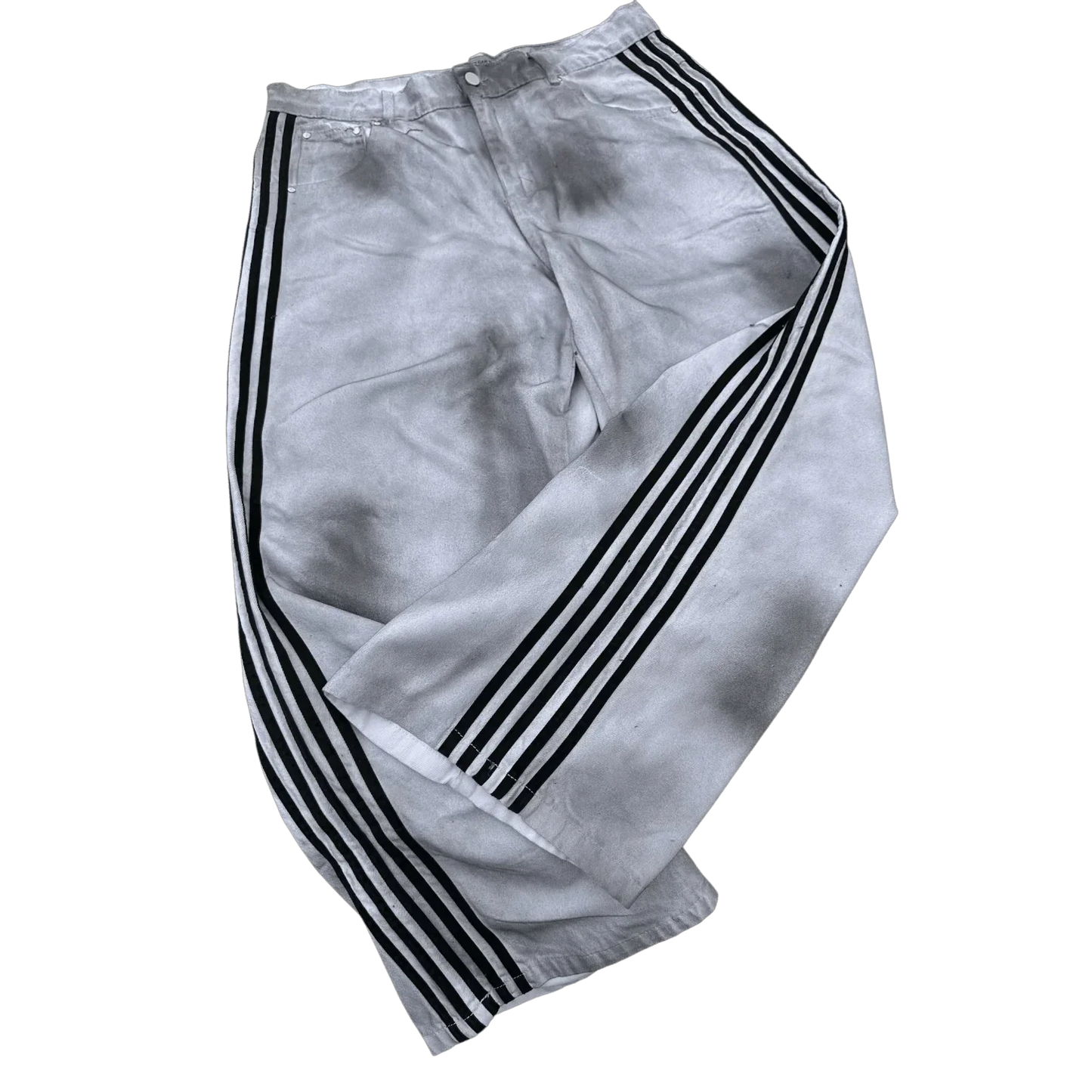 Y2K Baggy Jeans Harajuku vintage Striped Embroidered high quality Sweatpants men women Hip Hop Casual wide leg jeans streetwear